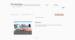 Desktop Screenshot of annuaire-domotique.com